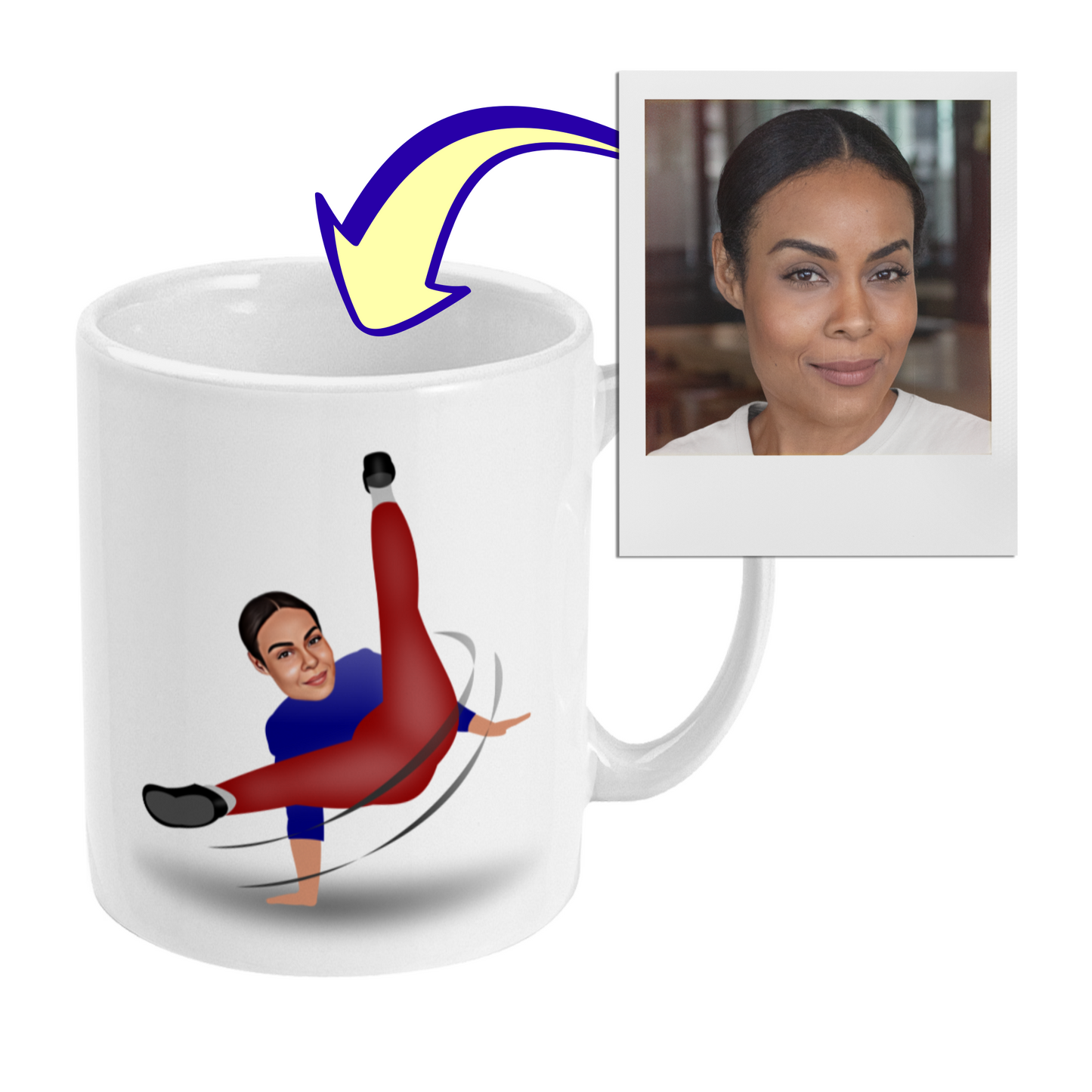Funny Break Dancer Mug
