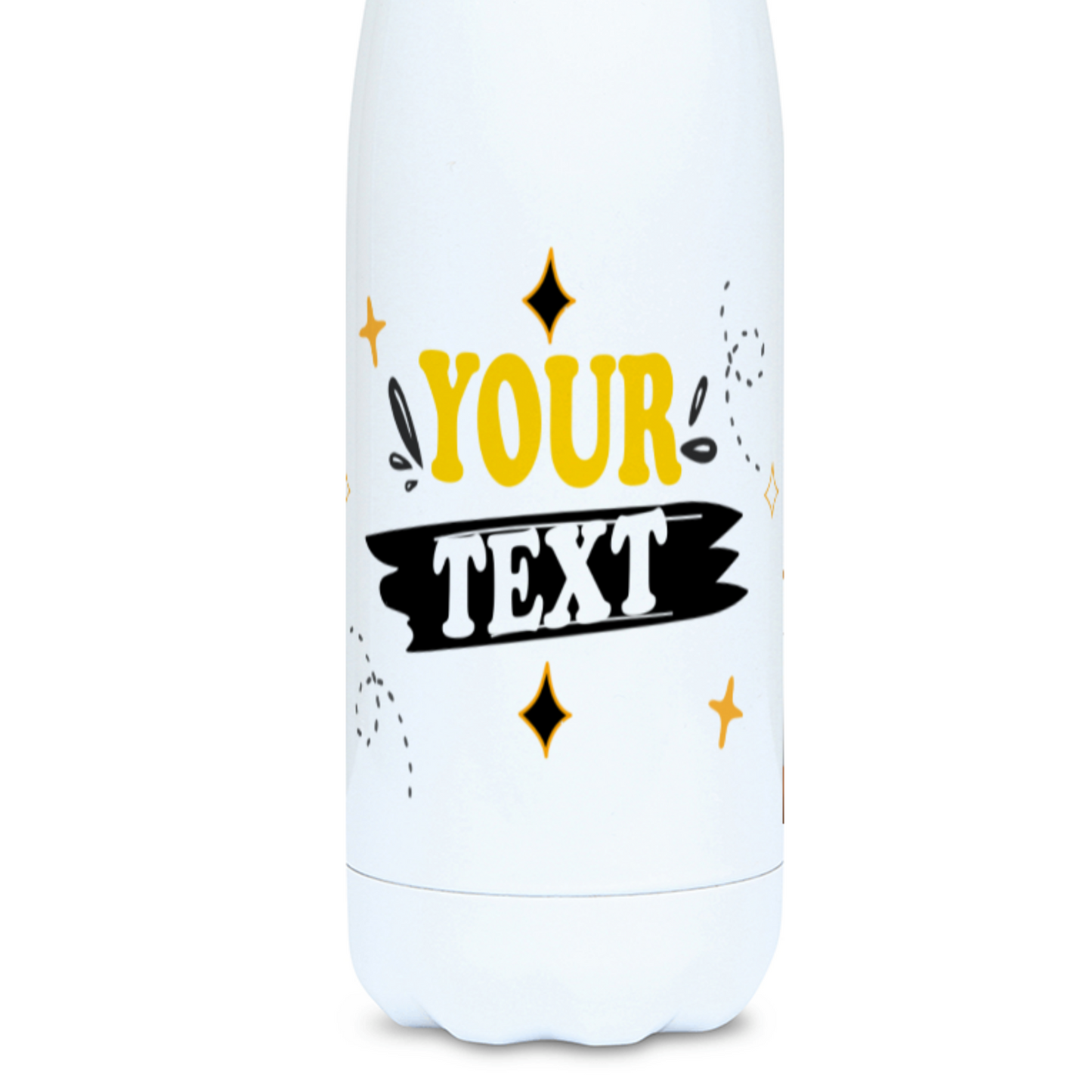 Funny Chef Kitchen Fire Flask - Custom Photo 500ml Water bottle