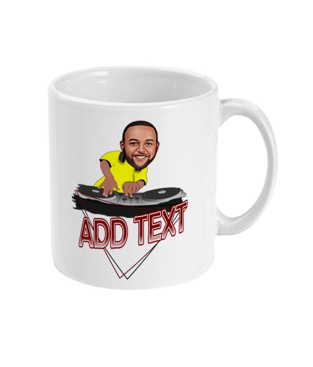Funny Cool Personalised DJ Mug