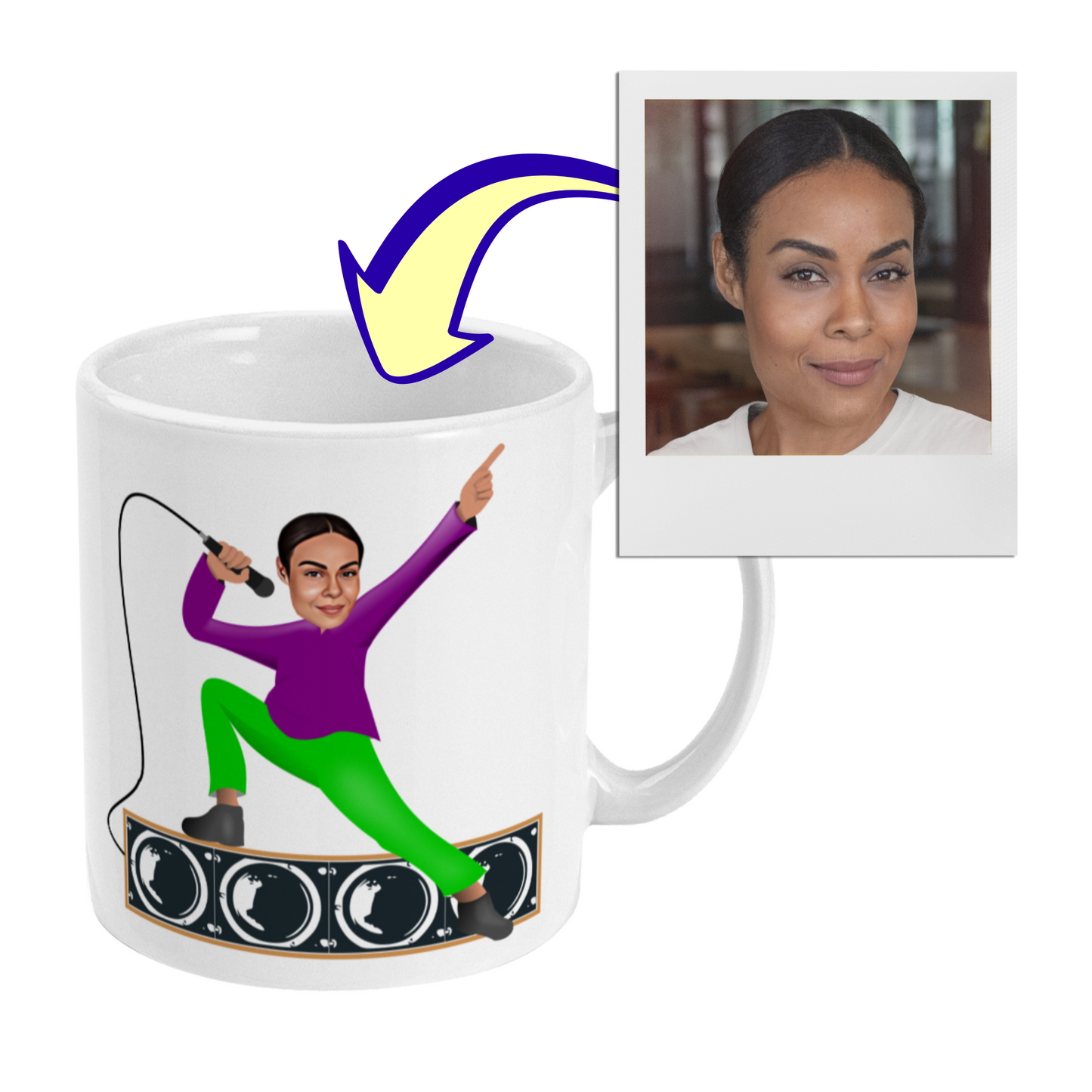 Funny Karaoke Singer Mug