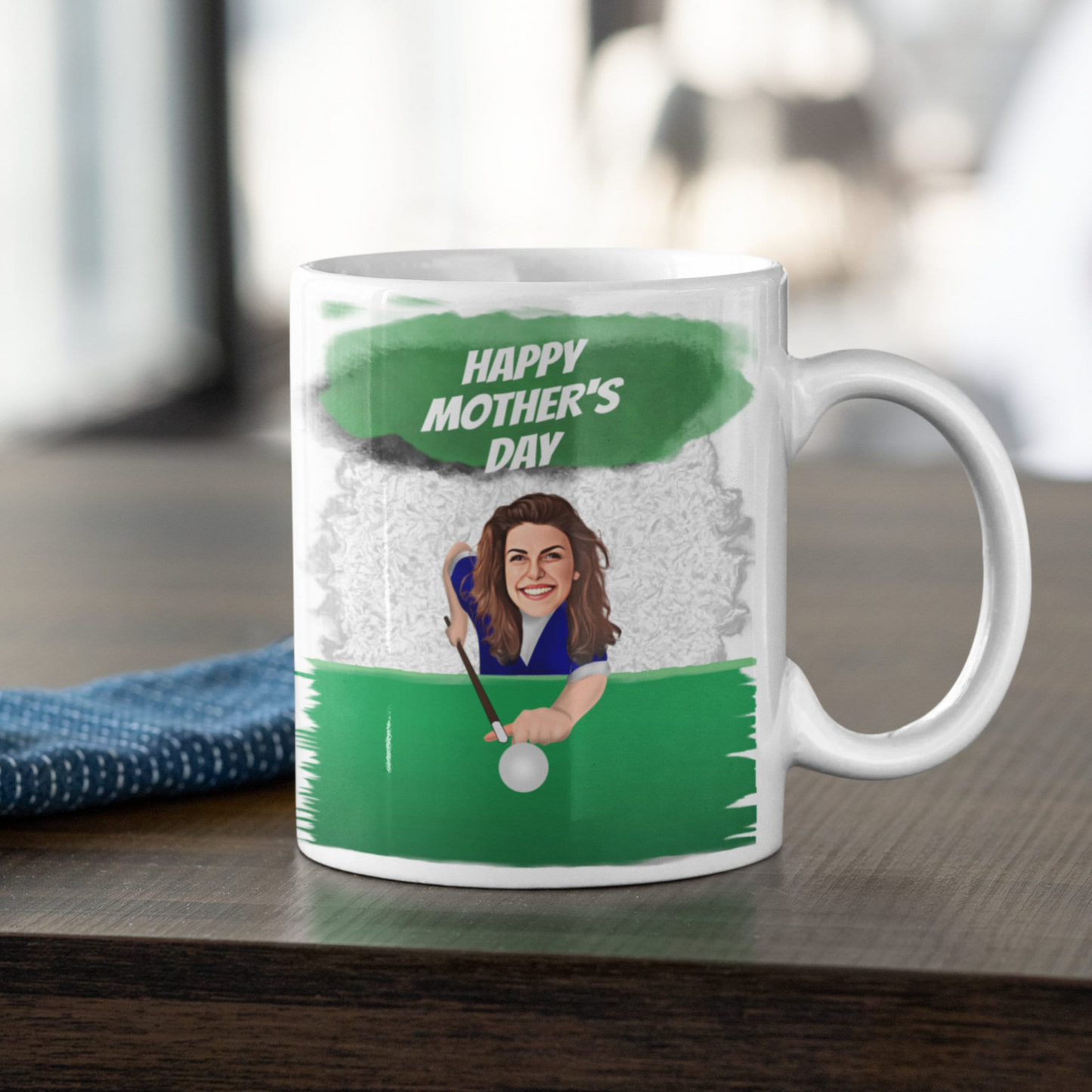 Snooker | Pool Player Custom Photo Mug