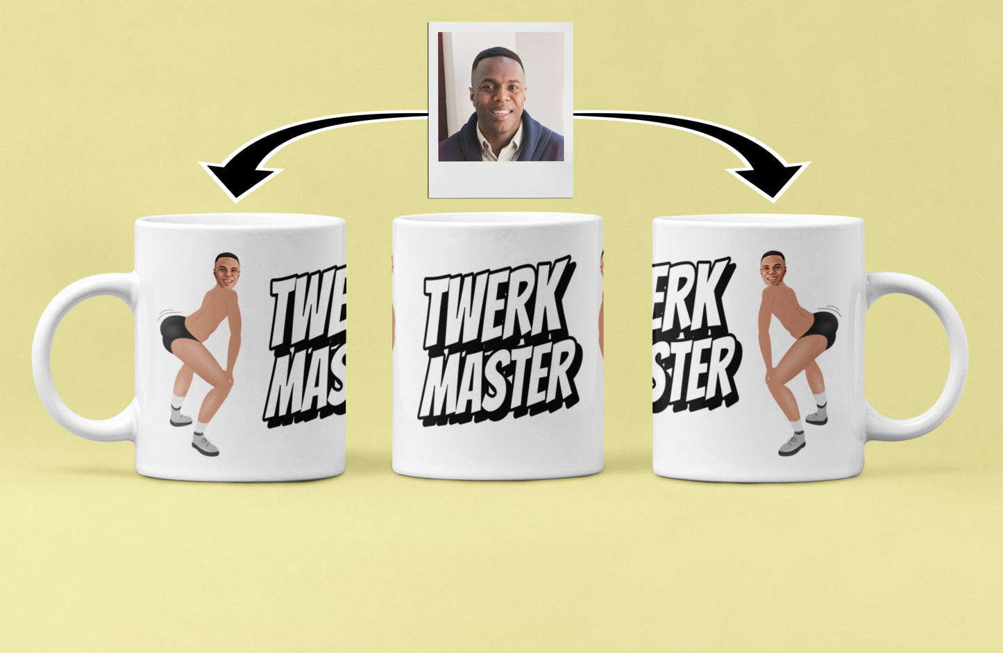 Funny Twerk Master - Twerking Man Mug