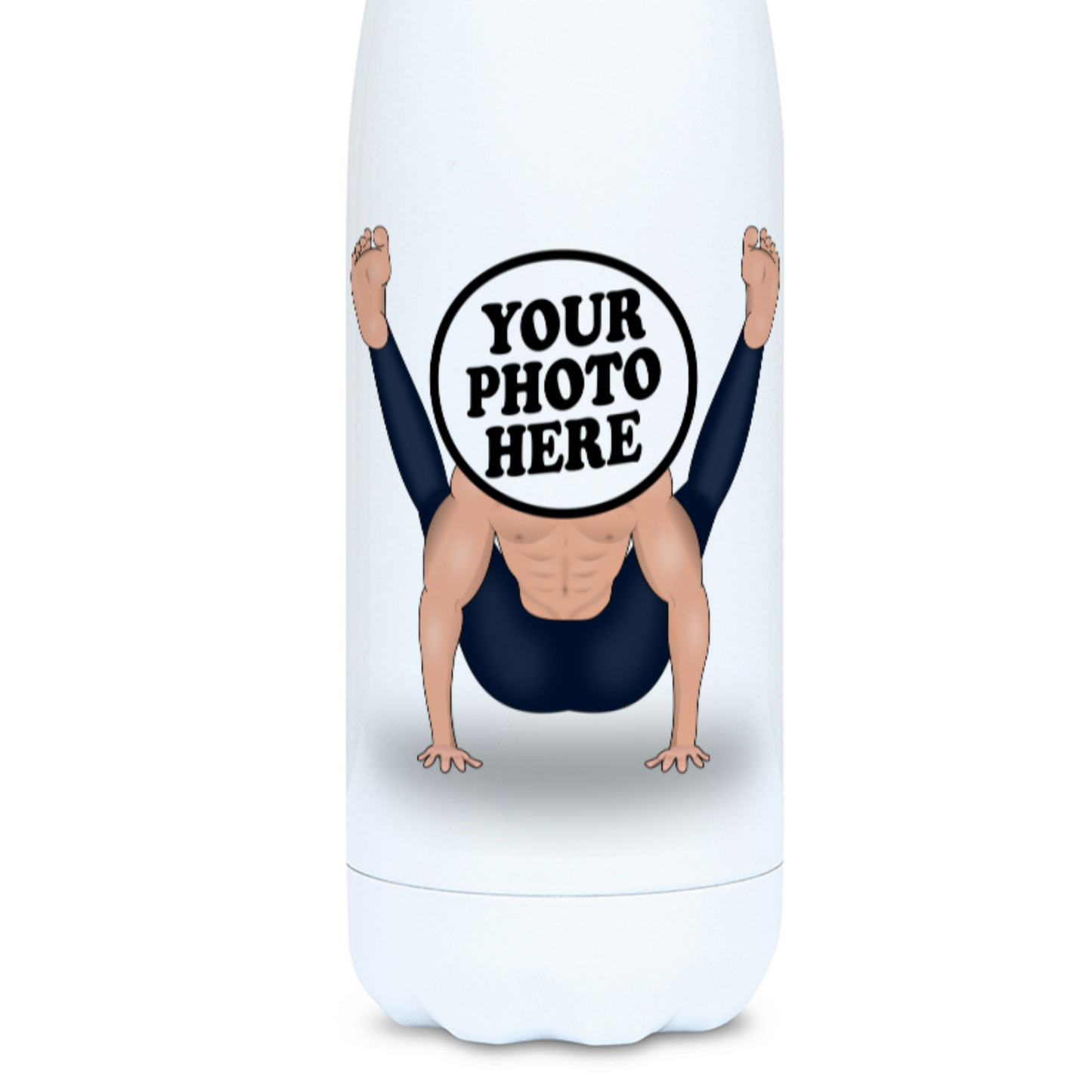 Funny Yoga Pose Flask | 500ml Water Bottle