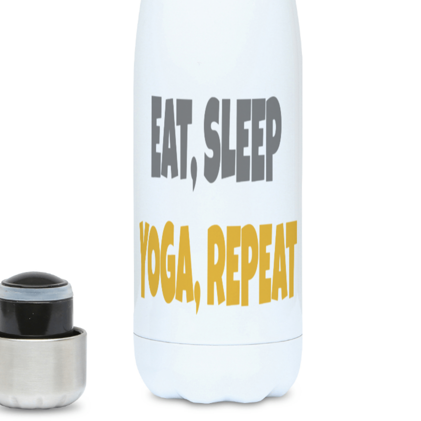 Funny Yoga Pose Flask | 500ml Water Bottle