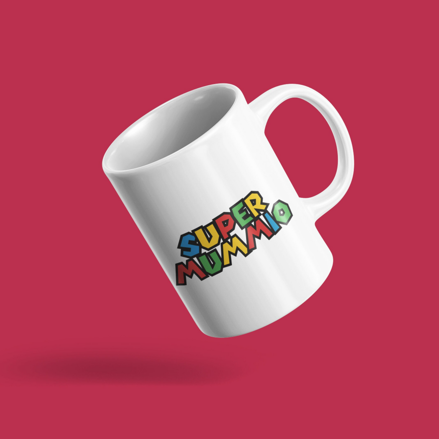 Super Mummio | Mario-Inspired Design Custom Photo Mug