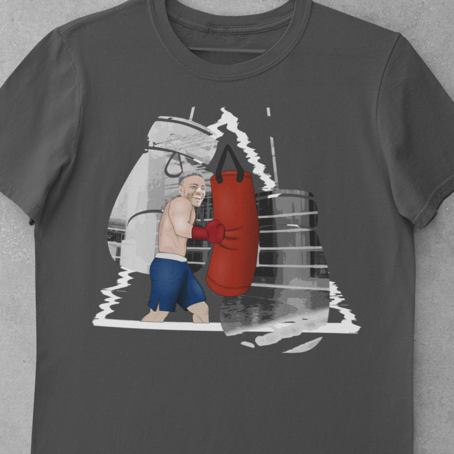 Custom Boxing Punching Bag T-Shirt