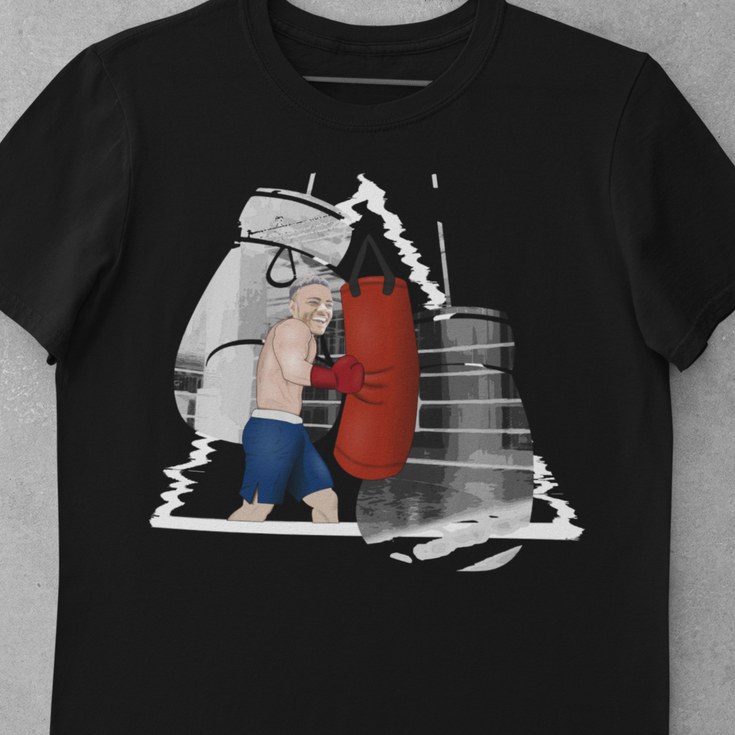 Custom Boxing Punching Bag T-Shirt