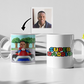 Super Daddio | Mario-Inspired Design Custom Photo Mug