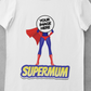 personalised photo supermum t-shirt showing "your image here"